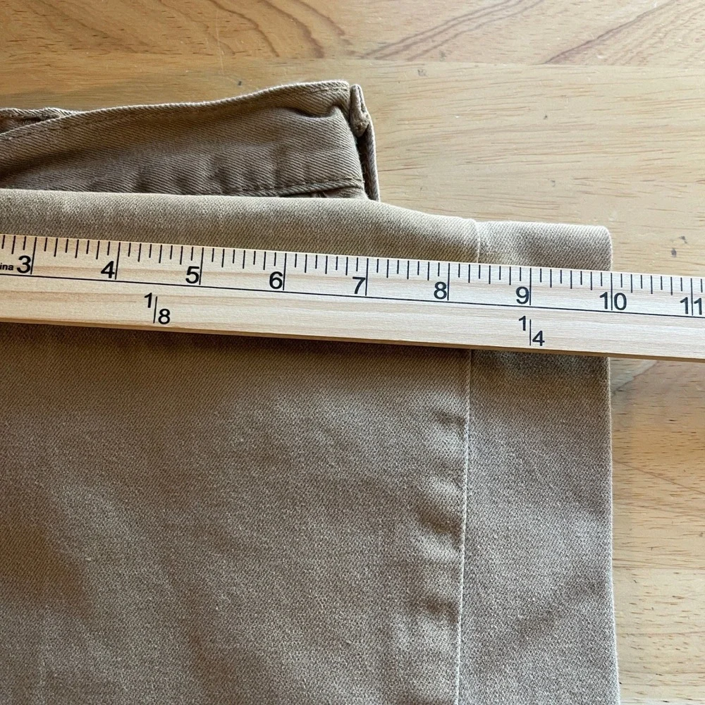 Levis 505 Regular Straight 38x32 (Actual 31) 100% Cotton Denim Jeans Tan‎ *Read